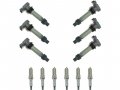 Ignition Coil And Spark Plug Kit 12 Piece For 2010-2016 Gmc Acadia 3 6l V6 