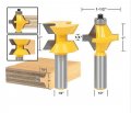 2 Pcs 0 Degrees Woodworking Splicing Knife With 1 2 Inch Shank Router Bit