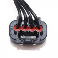 6 Ignition Coils Connector Plug Harness For Lexus Rx350 Es350 Compatible Withtoyota Camry