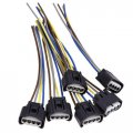 6 Ignition Coils Connector Plug Harness For Lexus Rx350 Es350 Compatible Withtoyota Camry