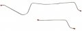Jegs 13479 Rear Axle Brake Line Set 1967-1972 Chevy C10 C20 Gmc C1500 C2500 2wd 