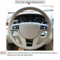 Steering Wheel Cover For Holden Caprice 2006-2013 Customize Diy Hand Sewing Hand-stitched Leather
