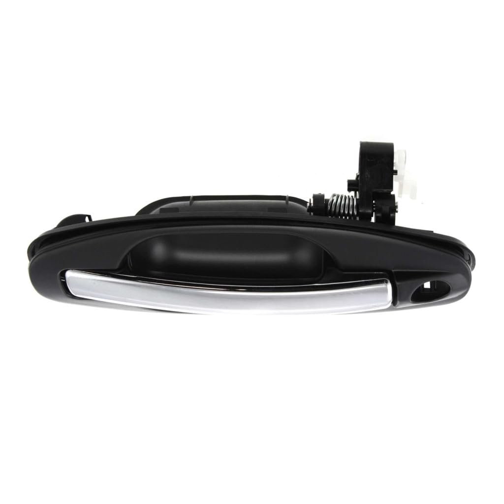 Exterior Door Handle Pair For Hyundai Santa Fe 2001 2002 2003 2004 2005 2006 Front Driver And Passenger Side Chrome Lever