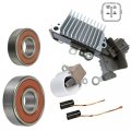 Maniacem Alternator Rebuild Kit For 2010-2015 Toyota Yaris 1 5l Denso Ref 104210-8400-8401 Regulator Brushes Bearings 11505rk 