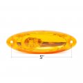 Pro Led 6519a Freightliner Cascadia 3 Amber Cab Marker Light Early Style 2 Pin Plug