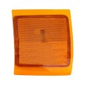 Side Marker Light For Chevy K1500 K2500 Suburban 1992 To 1999 Front Passenger Lower Fits Dual Sealed Beam Headlights Gm2551144 