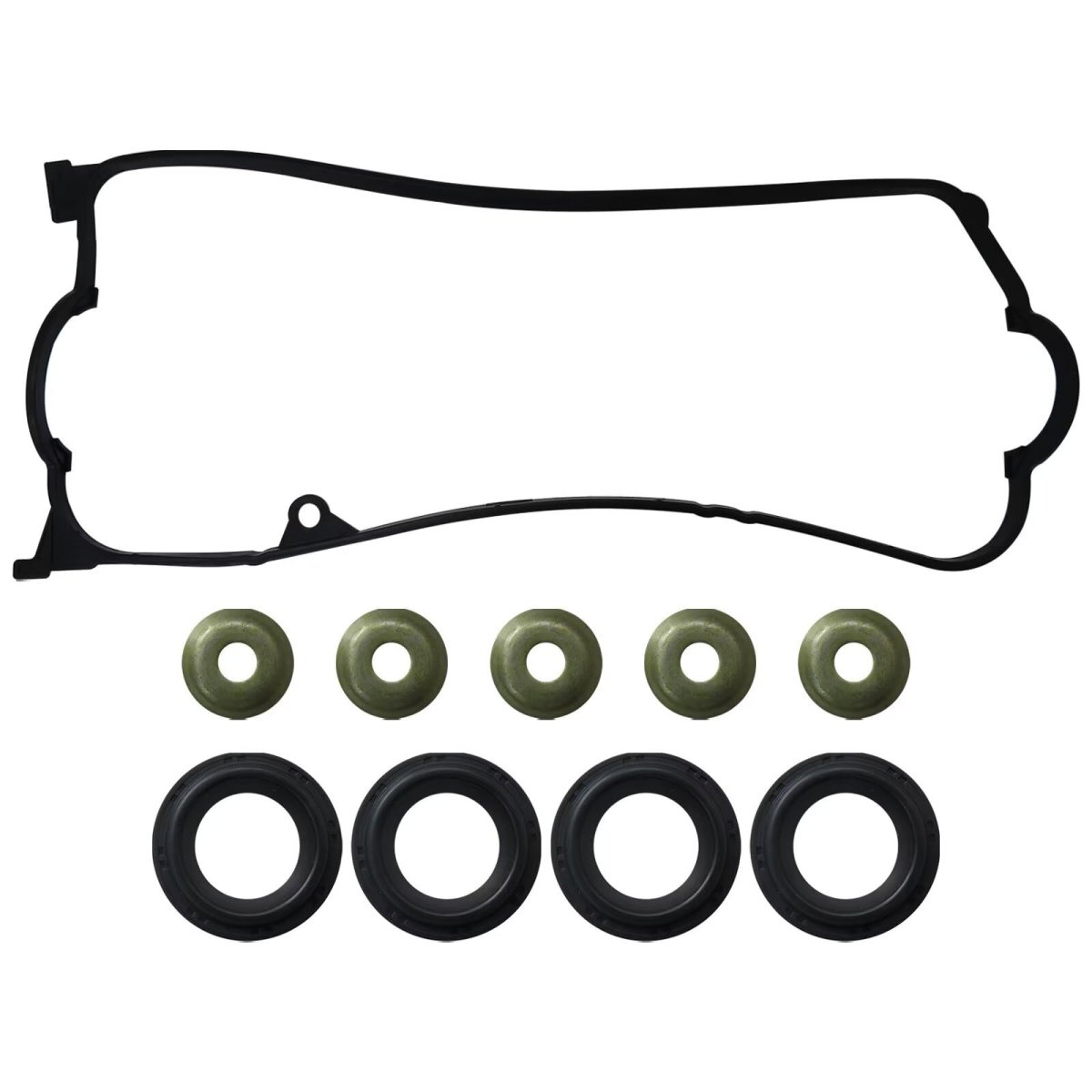 Engine Valve Cover Gasket Gromets Spark Plug Tube Seal Set Vs50606r For Honda Civic 2001-2005 D17a1 D17a2 D17a6 D17a7