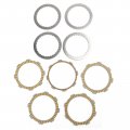 Topteng Clutch Plate Kit Disc Plates Steel Friction Fits For Honda Cbr125r 2004-2006 Cbr125rs 2005-2006 Cbr150r 2000-2003