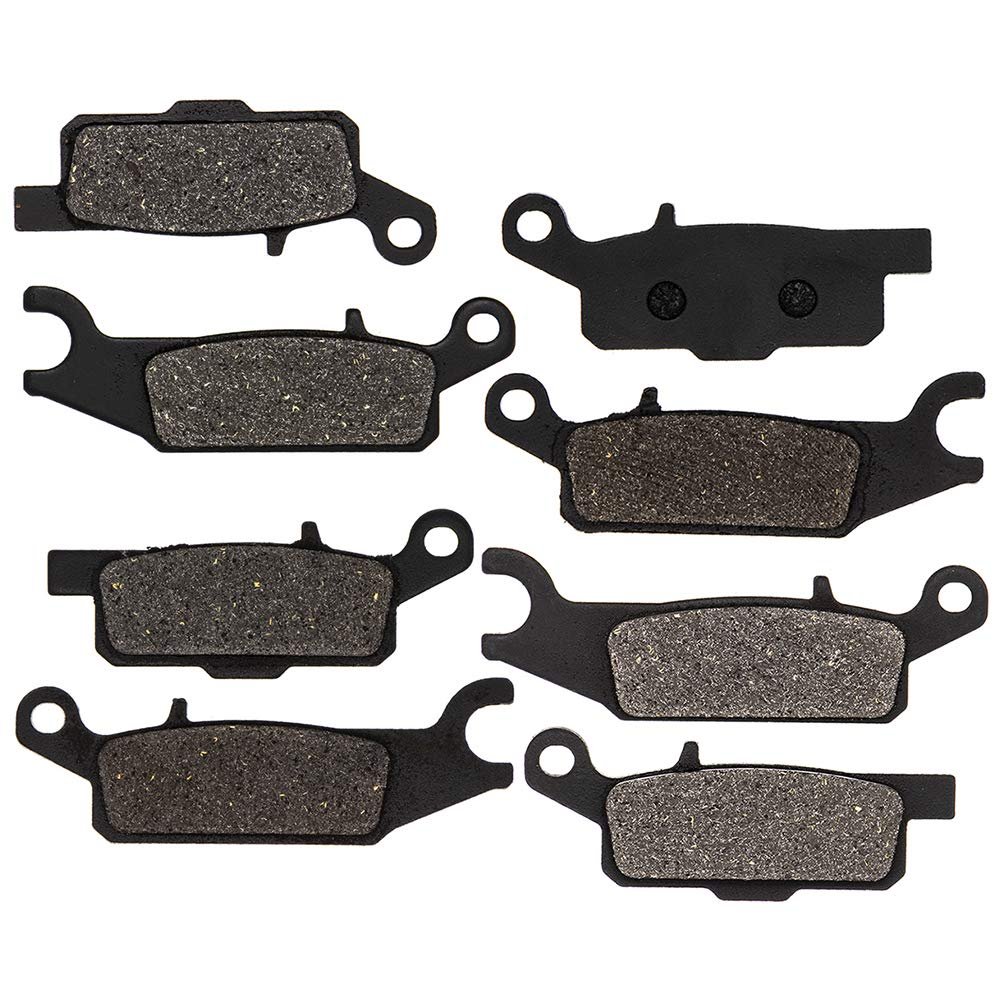 Niche Front Rear Brake Pad Kit For Yamaha 3b4-w0045-00-00 Semi-metallic