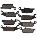 Niche Front Rear Brake Pad Kit For Yamaha 3b4-w0045-00-00 Semi-metallic 