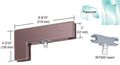 Crl Ph40du Dark Bronze Sidelite Transom Patch With 1nt300 Insert 