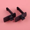 Beler 2pcs L Type Floor Mat Anti-slip Fixing Retention Clip Holder Retainer Fit For Honda Acura