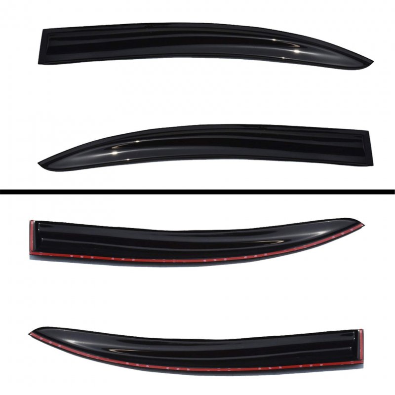Acrylic Vent Window Visors Rain Guard Replacement For 2008-2017 Mitsubishi Lancer