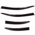 Acrylic Vent Window Visors Rain Guard Replacement For 2008-2017 Mitsubishi Lancer