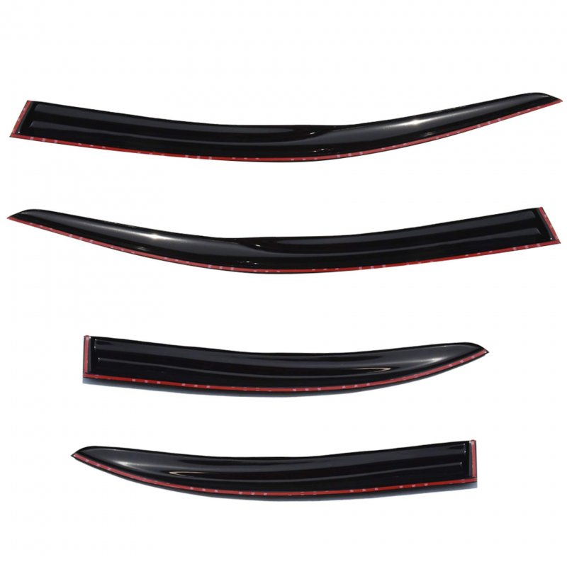 Acrylic Vent Window Visors Rain Guard Replacement For 2008-2017 Mitsubishi Lancer