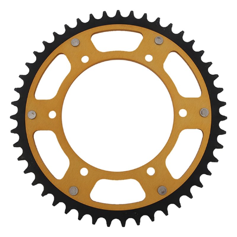 Total Power Parts Rst-808-47-gld Supersprox-gold Stealth Sprocket Compatible With Replacement For 47t Chain Size 520 Kawasaki