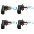 9005 Hb3 Halogen Headlight Bulbs 6000k Xenon Gas White Light 100w Pack Of 4 12v Dc For Cars And Boats Cxgh9005b 