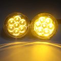 Httmt- Clear Rear Led Running Brake Turn Signal Light Indicator For 92-17 Xl883 1200 02-05 Fxst