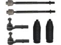 Front Inner And Outer Tie Rod End Set Of 6 For 2007 2013 Chevy Silverado 1500 Ls Lt Ltz Wt Xfe Hybrid Base 