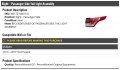 Marketplace Auto Parts Right Passenger Side Tail Light Assembly Compatible With 2013-2016 Ford Escape