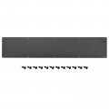 Door Kick Plates 6 X 30 Inches Aluminum Plate For Exterior Front Or Back Avoid The From Kicking Black 