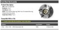 Front Wheel Hub And Bearing Assembly With Non-threaded Flange Mounting Holes Compatible 1992-1993 1995-1999 Oldsmobile 88 Fwd