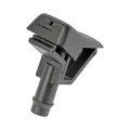 Windshield Washer Nozzle For Gmc Sonoma 1995 To 2004 Matte Black Plastic 0 15 In Hose Port Diameter Replacement 15727144 
