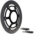 Niche Front Right Brake Rotor Pad Kit Semi Metallic For Honda Cb300f Cbr300r 06455-kyj-901 06435-mgz-j01 45120-kyj-901 