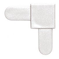 Crl Pl14336 White Mobile Home Screen Frame Corners Pack Of 20