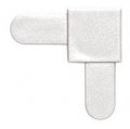 Crl Pl14336 White Mobile Home Screen Frame Corners Pack Of 20