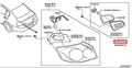 Infiniti Genuine Rear Taillight Right Backup Lamp Assy 26540-jk60c G35 37 25 Sedan 