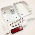 Smt-license Plate Mounting Frame Kit For H-d Softail Deluxe Flstn 2005-2014 Chrom B00rnivlve 