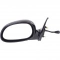 Driver Side Door Mirror For Honda Civic 1992 1993 1994 1995 Manual Folding And Remote Non Heated Paintable Coupe Hatchback 