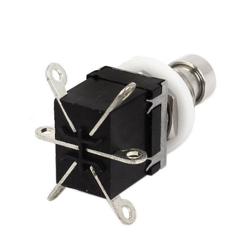 6 Pin Dpdt Momentary Stomp Foot Switch For Guitar Effects Pedals Ac 250v 2a 125v 4a Includes Mounting Hardware Etcxgts03a
