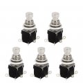 Etopars 6pins Dpdt Momentary Stomp Foot Switch Guitar Ac 250v 2a 125v 4a 
