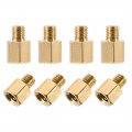Uxcell M3x5mm 3mm Male-female Brass Hex Pcb Motherboard Spacer Standoff For Fpv Drone Quadcopter Computer Circuit Board 20pcs 