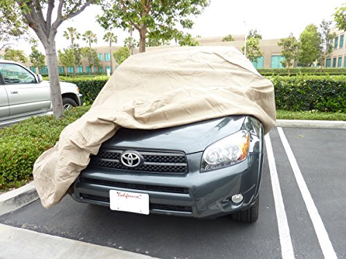 Waterproof All Weather Suv Car Cover Universal Fit Up To 200 In 5 Layer Breathable Polypropylene Fabric For Jeep Wrangler Ford