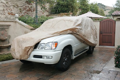 Waterproof All Weather Suv Car Cover Universal Fit Up To 200 In 5 Layer Breathable Polypropylene Fabric For Jeep Wrangler Ford