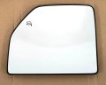 Upper Heated Flat Mirror Glass With Backing Plate For 2015-2020 Ford F150 2017-2024 F250 F350 F450 F550 F600 Super Duty Driver 