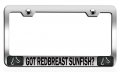 Got Redbreast Sunfish Fishing Chrome Metal License Plate Frame Tag Holder E34 