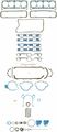 Fs8518pt Engine Complete Overhaul Gasket Set For Pontiac Firebird Buick Lesabre Oldsmobile 98 And Delta 88 Stutz Blackhawk Gto 