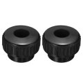 2pcs Knurled Thumb Nuts M16 X 50mm Clamping Through Hole Round Knobs Fasteners Copper Core Lock Nut For 3d Printer Parts 