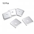 Uxcell Square Nuts M6x25mmx5mm Zinc-plated Metric Coarse Thread Assortment Kit 10 Pcs