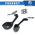 Motorcycle Rear View Mirrors Smoke Turn Signals For Suzuki Gsxr 1000 2005 2015 600 750 Stemless Side Mirror Set