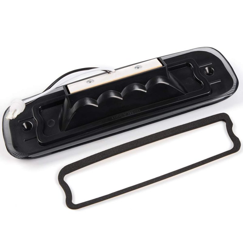 Led Third 3rd Brake Cargo Light For 1997 1998 1999 2000 2001 Cherokee Rear Roof Center High Mount Stop Tail Replacement Black