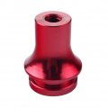Dewhel Shift Knob Boot Retainer Adapter For Manual Gear Shifter Lever 12x1 25 Red 