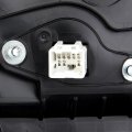 Ocpty Black Left Side Mirror Fit For 2007-2012 Nissan Sentra Smooth Glass Non-folding Non-heated