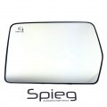 Spieg Driver Side Mirror Glass Replacement For Ford F-150 F150 Lincoln Mark Lt 2004-2010 Power Fold Heated With Backing Plate