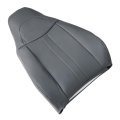 Front Driver Or Passenger Side Top Lean Back Seat Cover Dark Gray Microfiber Leather For Chevy Express Gmc Savana 1500 2500