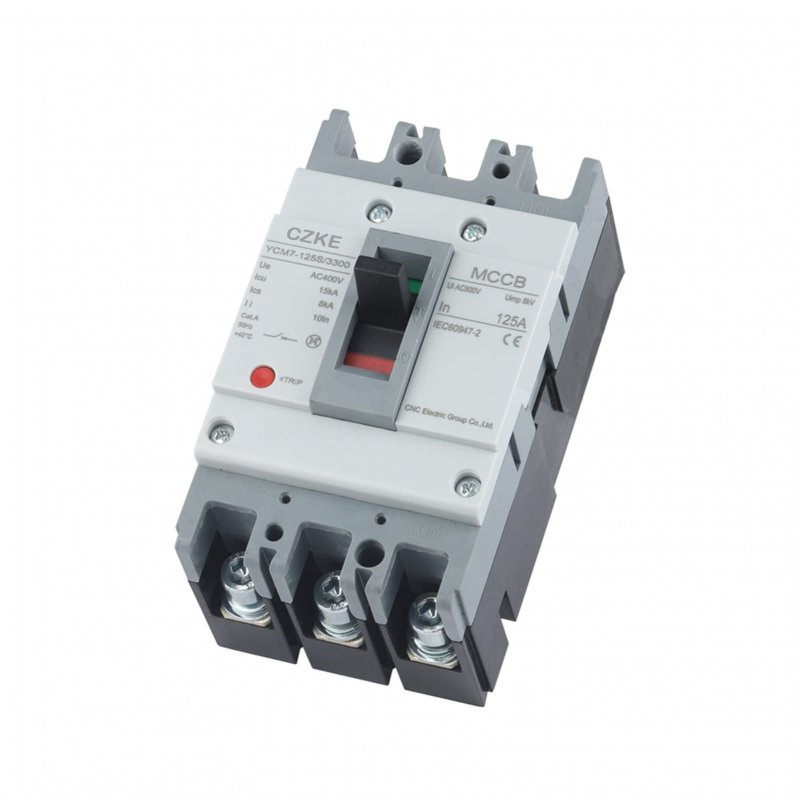 Iotup Ycm7-125s 3300 3p 125a Ac400v 15ka Mccb Moulded Case Circuit Breaker Solar Switch Motor Protection